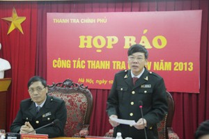 Chỉ đạo của Thủ tướng Nguyễn Tấn Dũng về phương hướng nhiệm vụ năm 2014 của ngành Thanh tra  - ảnh 1